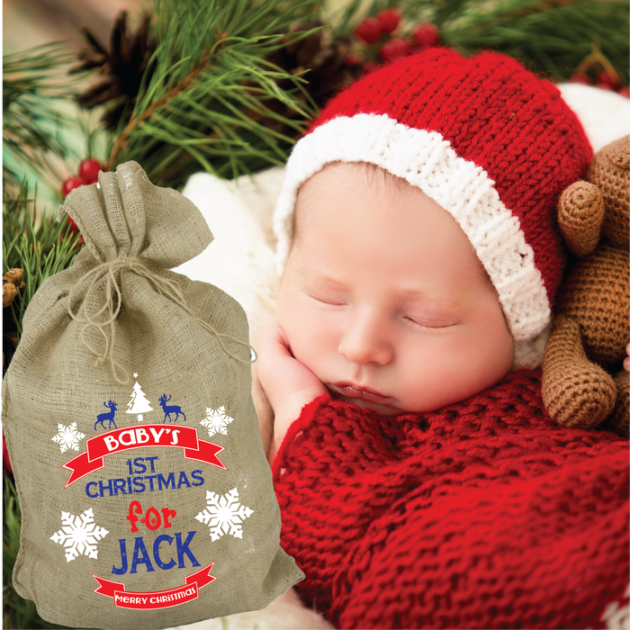 Baby's First Christmas Santa Sack