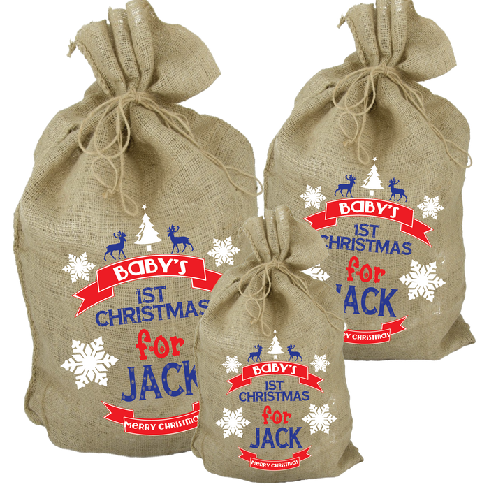 Baby's First Christmas Santa Sack