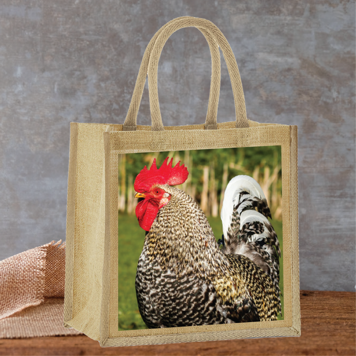 Henri the Hen Jute Bag