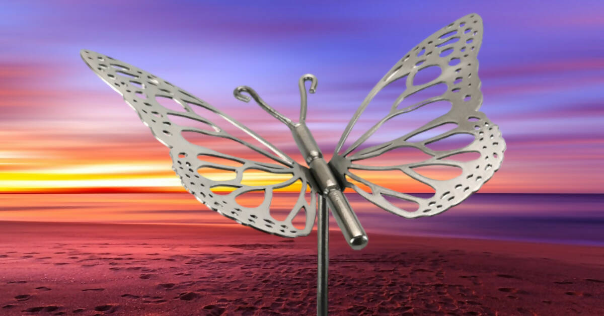 Metal Butterfly