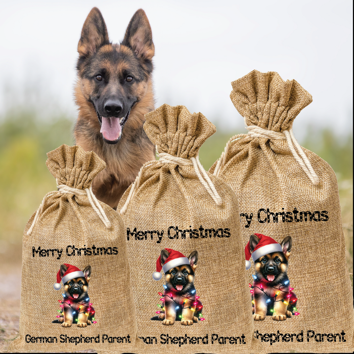 German Shepherd Parent Santa Sack