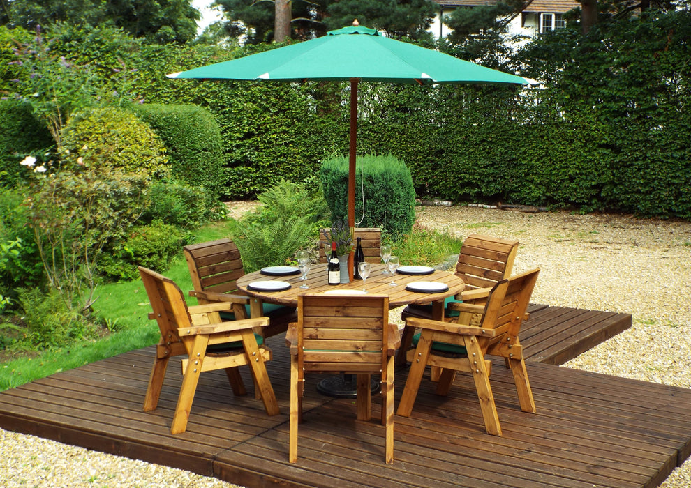 HB10 - Six Seater Circular Table Set