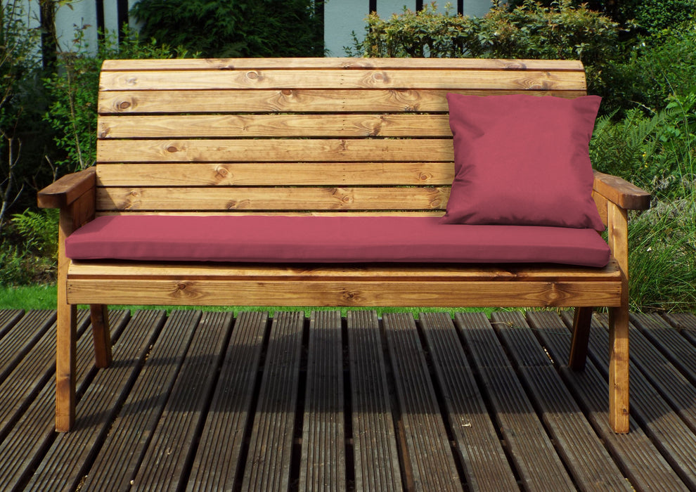 HB20 - Traditional 3 Seater Wooden Garden  Bench