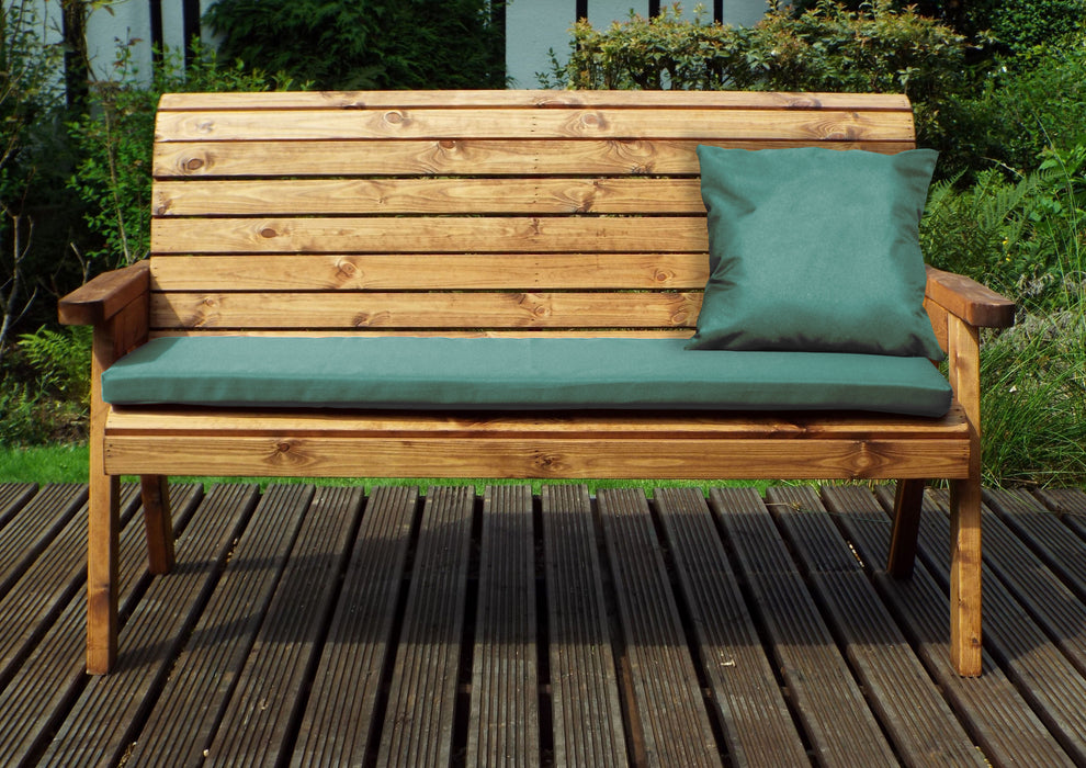 HB20 - Traditional 3 Seater Wooden Garden  Bench