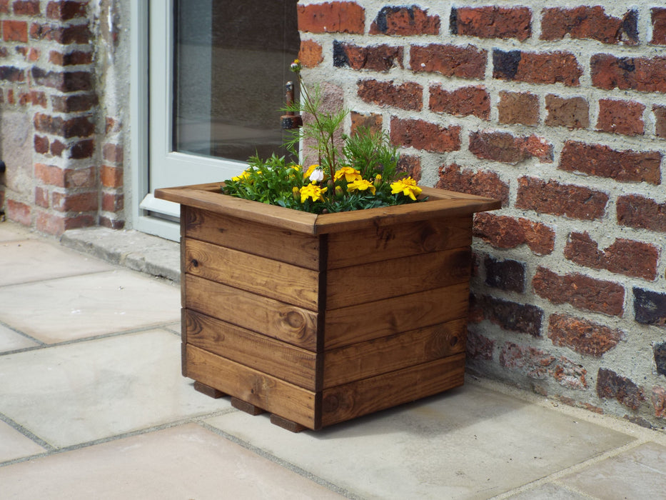 HB37 - Large Wooden Square Planter