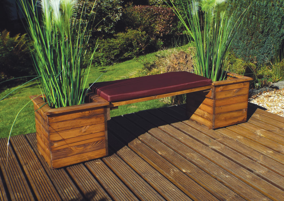 HB51 - Wooden Garden Planter Bench