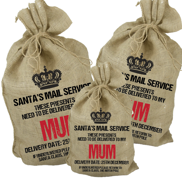 Santa's Mail Service For my Mum, Santa Sack