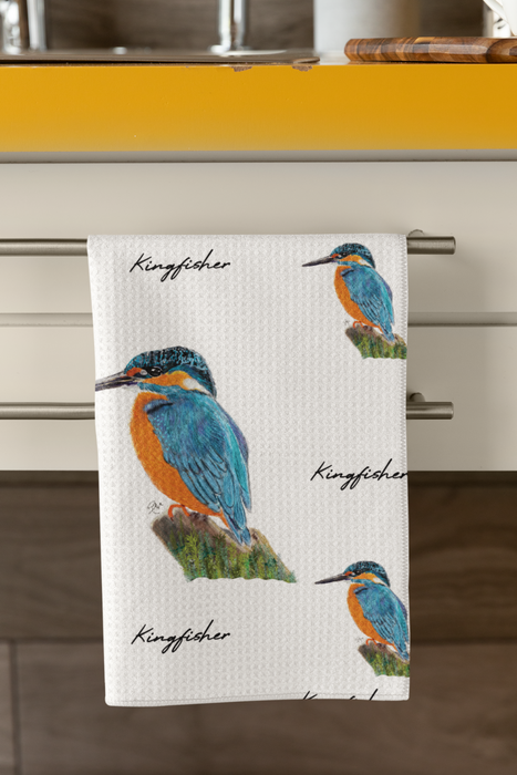 Kingfisher Tea Towel