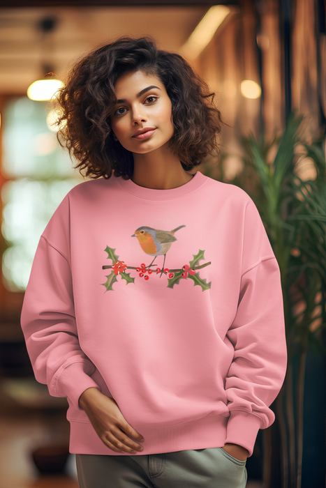 Christmas Robin Sweatshirt