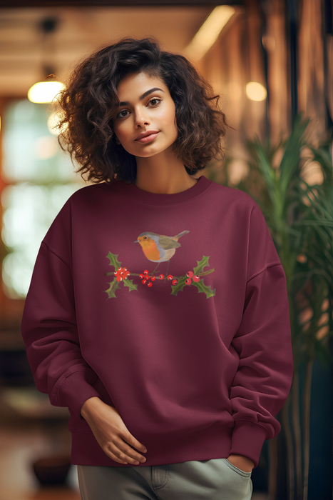 Christmas Robin Sweatshirt