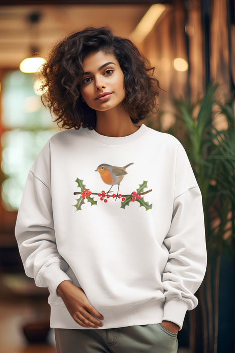 Christmas Robin Sweatshirt