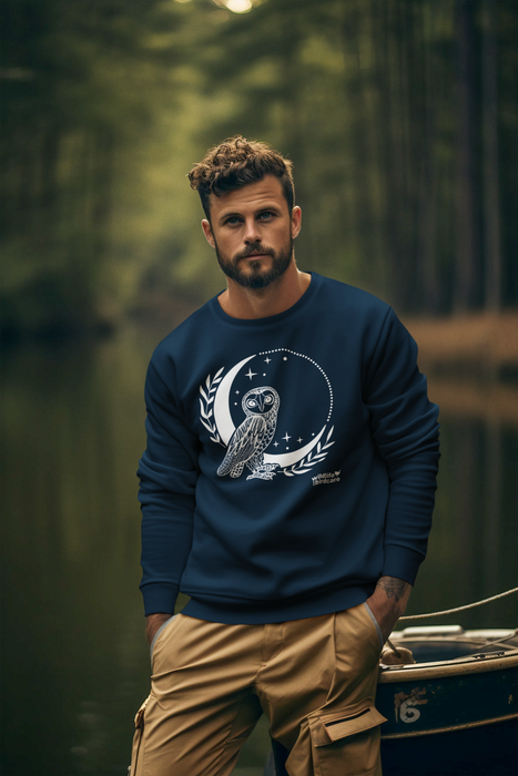 Twilight Barn Owl Sweatshirt