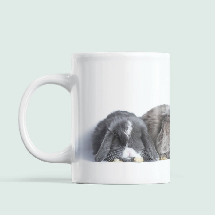 Three Bunnies Mug