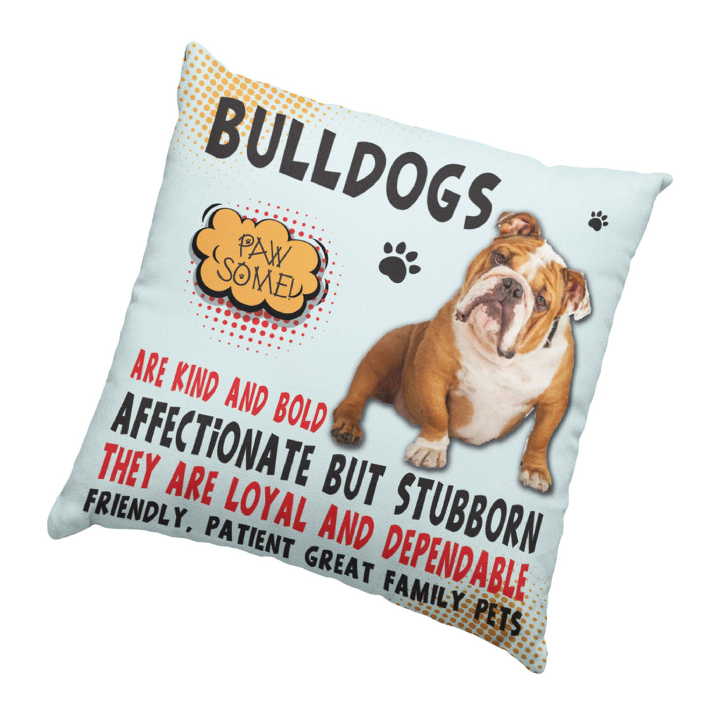 English bulldog cheap pillow