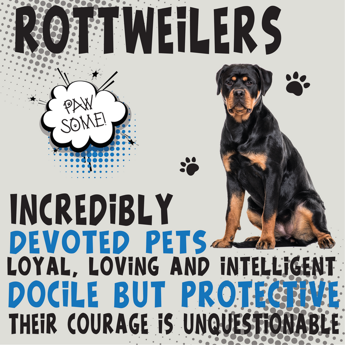 Rottweiler Metal Wall Sign