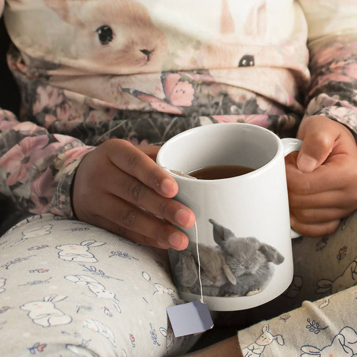 Three Bunnies Mug